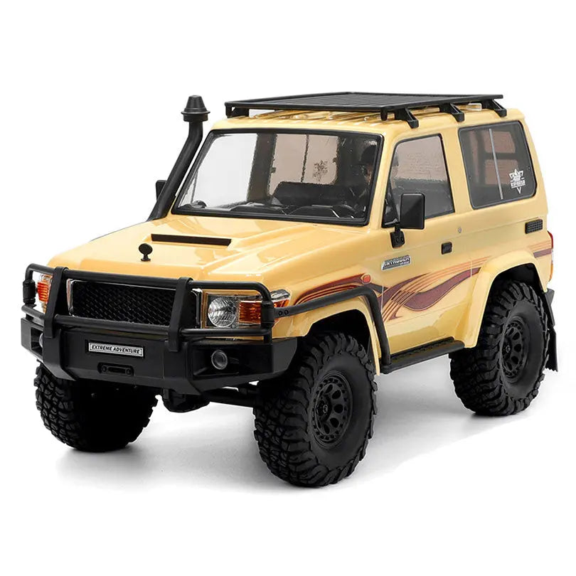 RGT EX86020 Intruder Toyota LC71 1/10 Scale 4WD 2.4G RC Rock Crawler Off-Road Climbing Truck LED Light RTR