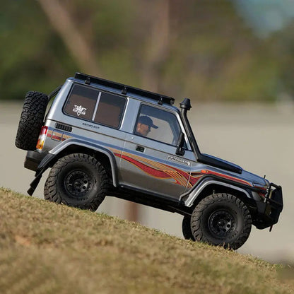 RGT EX86020 Intruder Toyota LC71 1/10 Scale 4WD 2.4G RC Rock Crawler Off-Road Climbing Truck LED Light RTR
