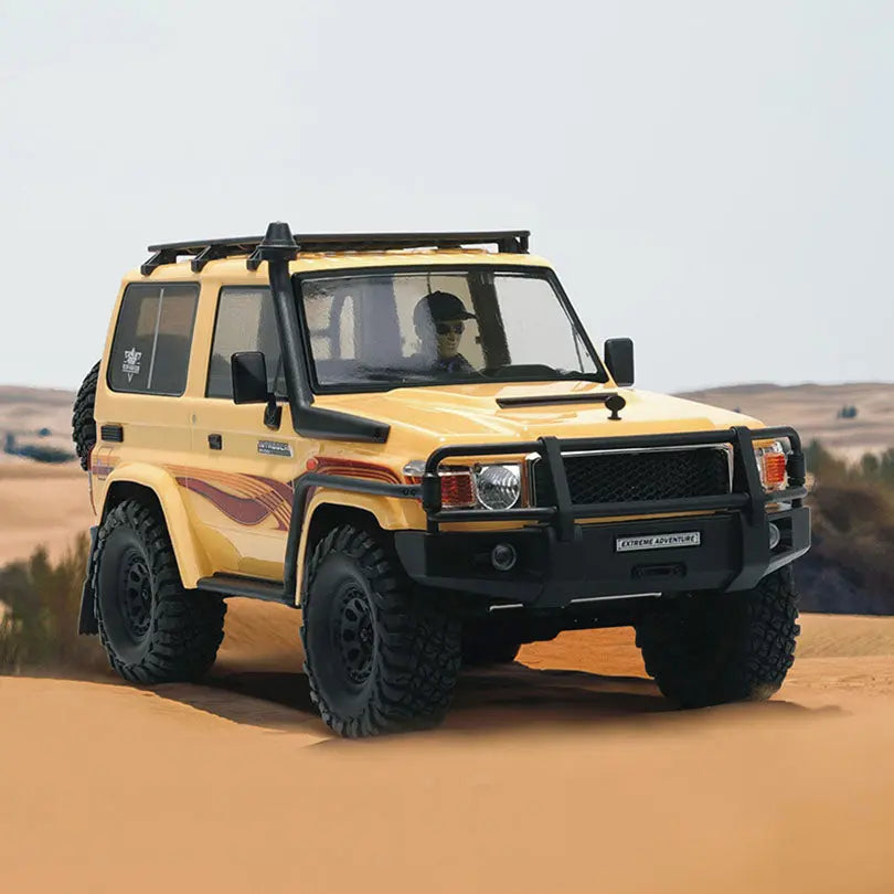 RGT EX86020 Intruder Toyota LC71 1/10 Scale 4WD 2.4G RC Rock Crawler Off-Road Climbing Truck LED Light RTR