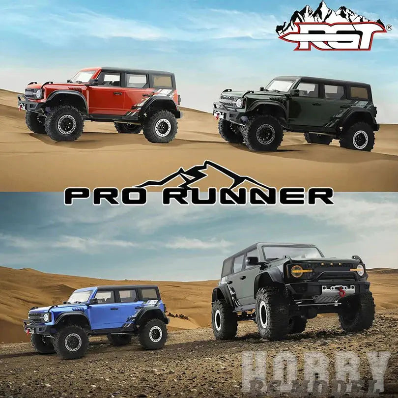 RGT EX86130 PRO Runner 4x4 1/10 Scale 2-Speed Simulation Off-Road Climbing RC Car RTR