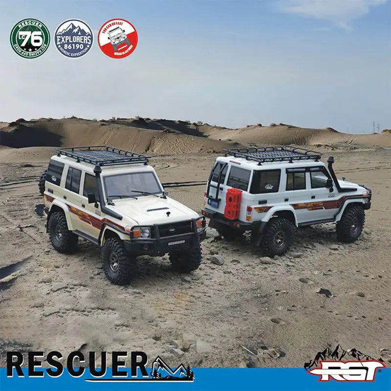 RGT EX86190 LC76 Rescuer 1/10 Scale 4WD RC Rock Crawler Off-Road Truck RTR