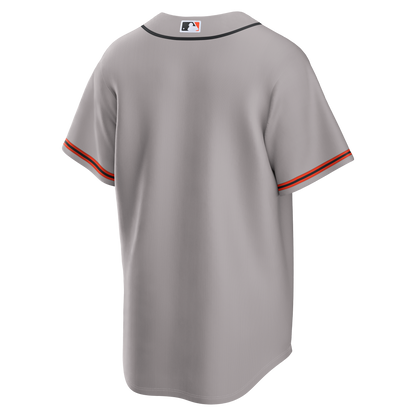 Nike Men's San Francisco Giants Road Replica Team Jersey-Gray
