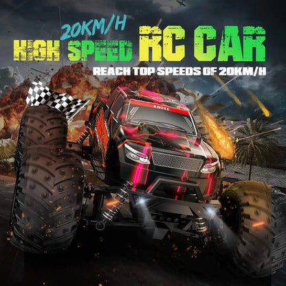 1:14 Off-Road RC Car 20 km/h with 2.4GHz Remote