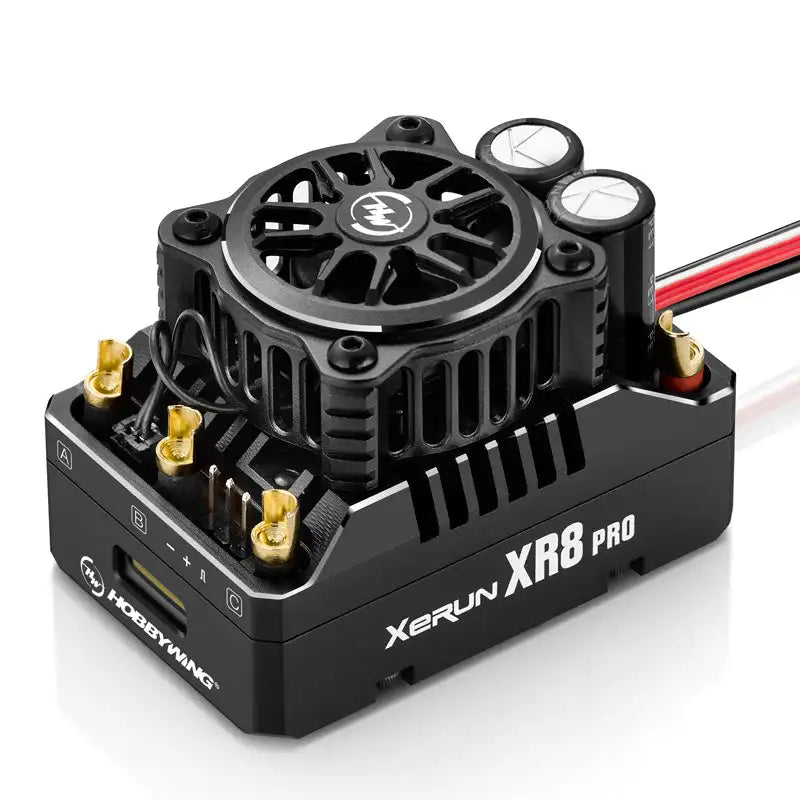 Hobbywing XeRun XR8 Pro G3 200A 2-4S Sensored Brushless ESC for 1/8 RC Buggy & Truggy