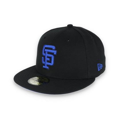 New Era San Francisco Giants 1989 Battle Of The Bay Side Patch 59FIFTY Fitted-Black/Blue
