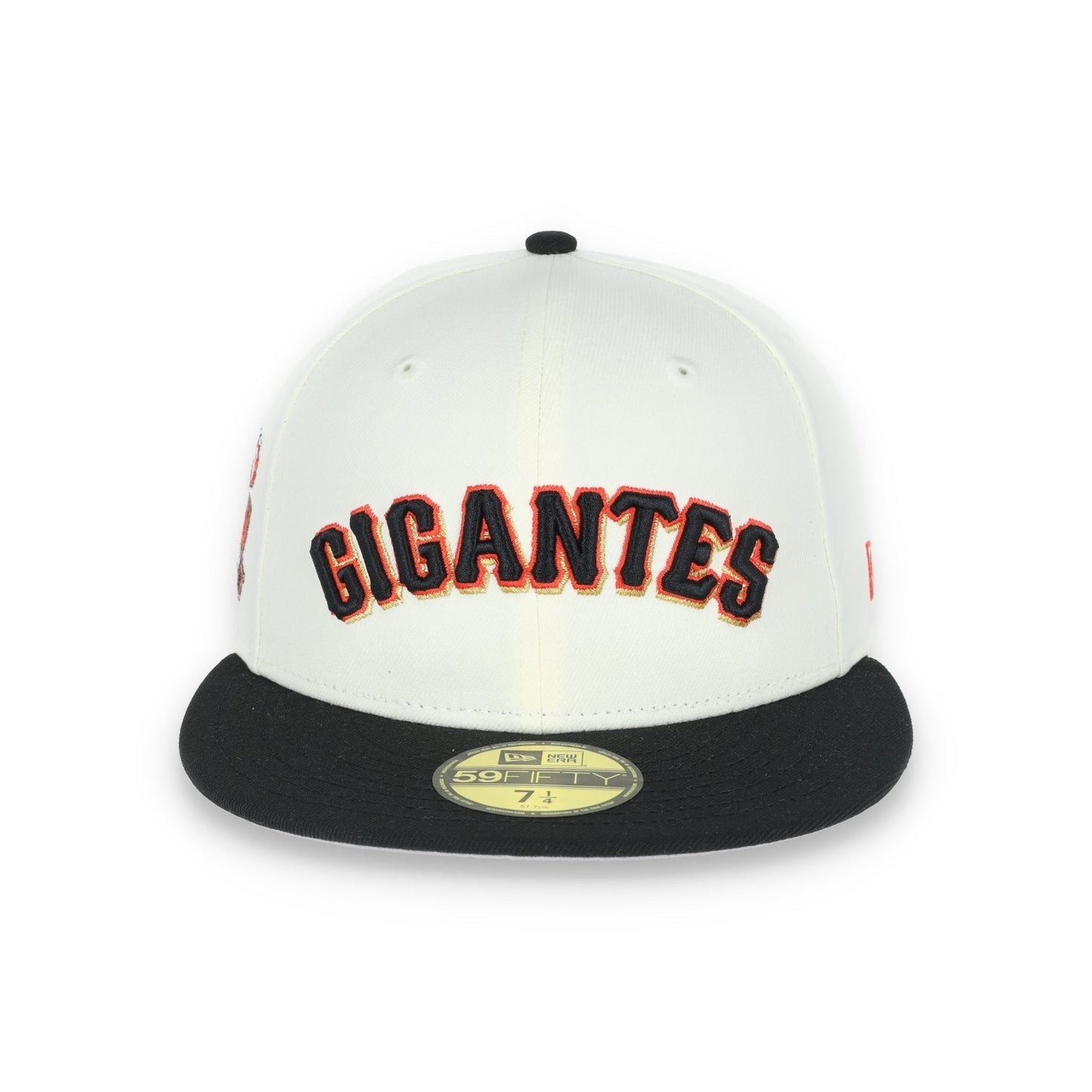 New Era San Francisco Giants "Gigantes" 50th Anniversary Side Patch 59IFTY Fitted hat- Chrome