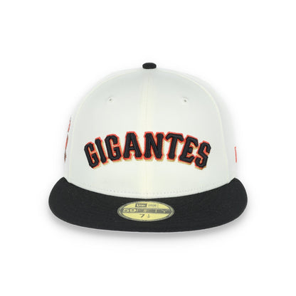 New Era San Francisco Giants "Gigantes" 50th Anniversary Side Patch 59IFTY Fitted hat- Chrome