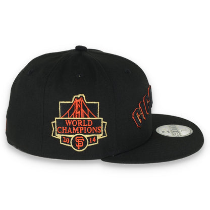 New Era San Francisco Giants "Gigantes"  World Champions 2014 Side Patch 59FIFTY Fitted - Black