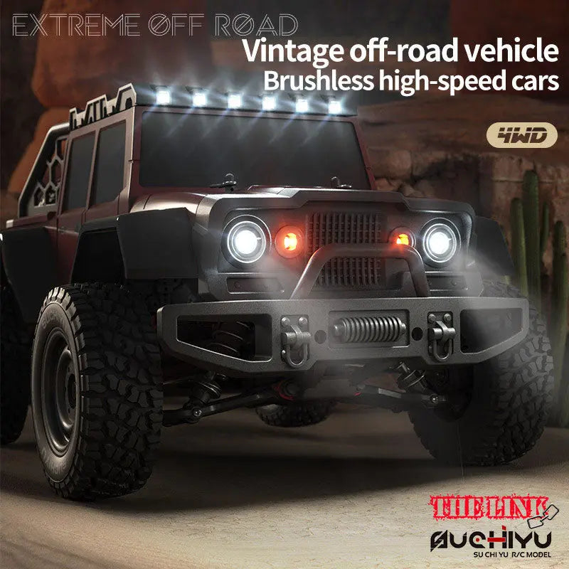 SCY 16104 Pro Jeep Retro Wrangler RC Car 116 70KMH Brushless Off-Road Car 35A ESC 2847 Brushless Motor