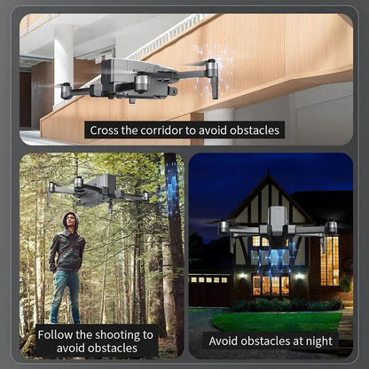 SJRC F22 S2 PRO+ 4K Drone 2-Axis Gimbal EIS GPS 6KM 5G WiFi Obstacle Avoidance Foldable Quadcopter RTF