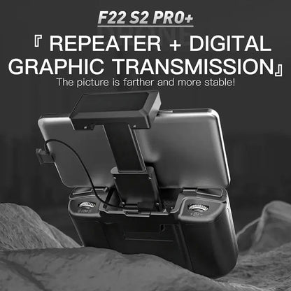 SJRC F22 S2 PRO+ 4K Drone 2-Axis Gimbal EIS GPS 6KM 5G WiFi Obstacle Avoidance Foldable Quadcopter RTF