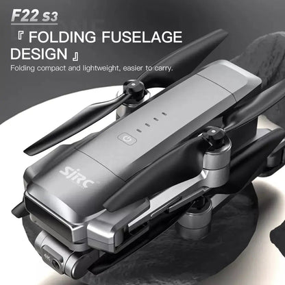 SJRC F22 S3 PRO 4K Drone 3-Axis Gimbal 6KM Repeater Digital FPV EIS GPS 5G Quadcopter RTF