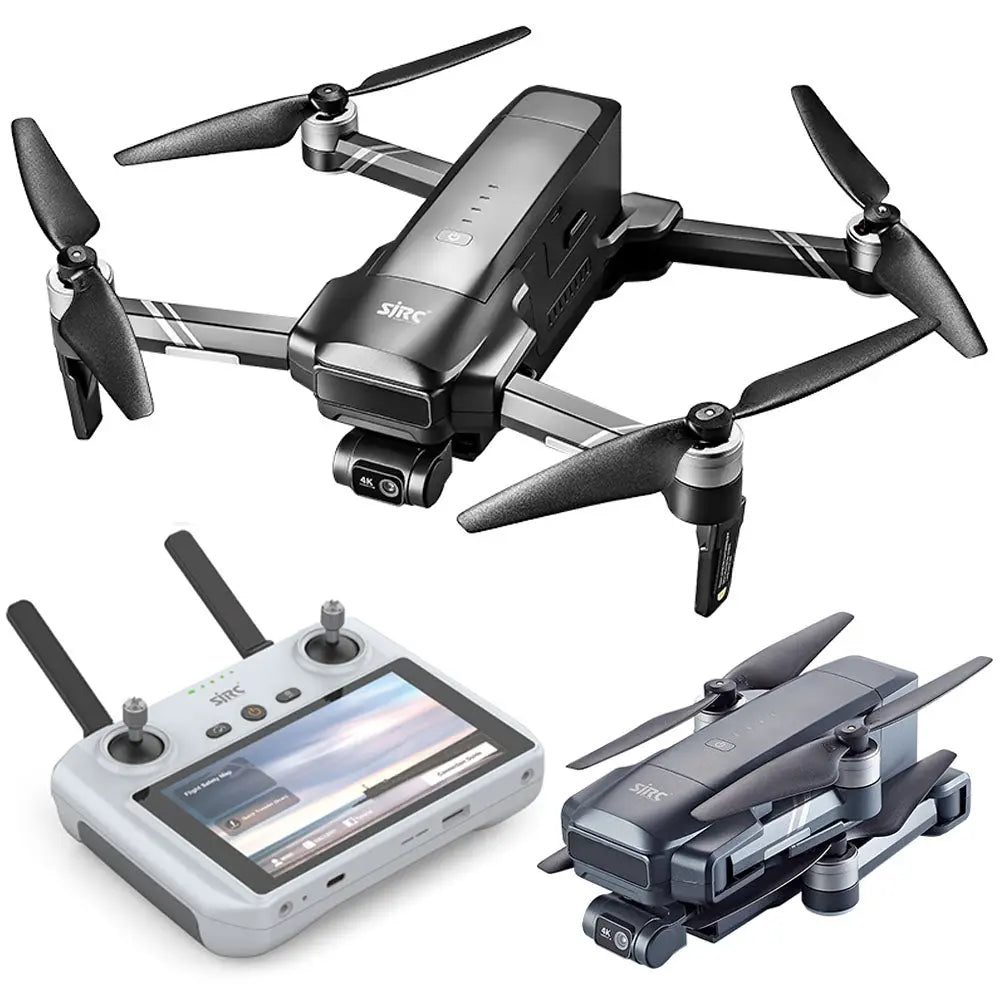 SJRC F22 S3 XR 4K Drone 3-Axis Gimbal EIS GPS 6KM 5G WiFi Screen Remote Foldable Quadcopter RTF