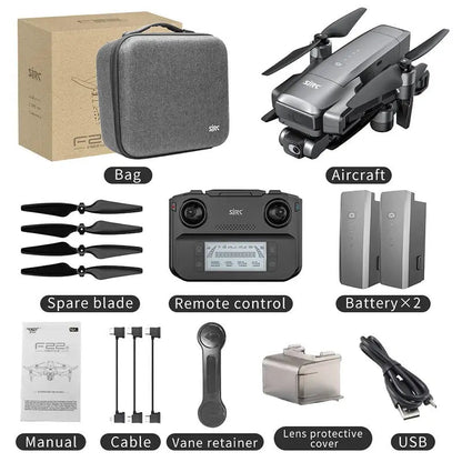 SJRC F22S PRO 4K Drone 2-Axis Gimbal EIS GPS 5G WiFi Brushless Obstacle Avoidance Foldable Quadcopter RTF