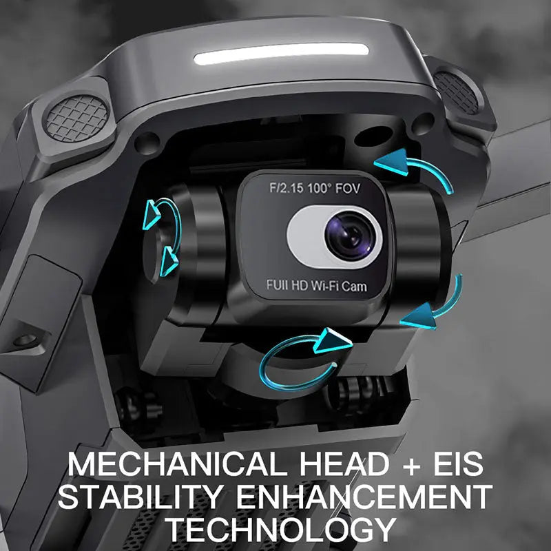 SJRC F5S Pro+ 4K Drone 2-Axis Gimbal GPS 3KM 5G WiFi Brushless Foldable Quadcopter RTF