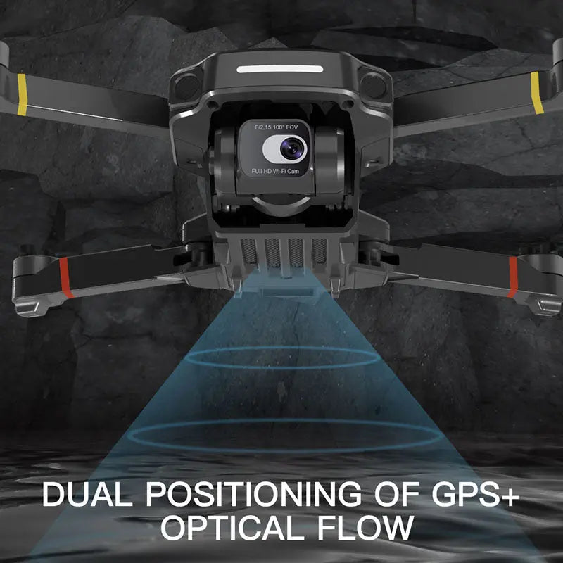 SJRC F5S Pro+ 4K Drone 2-Axis Gimbal GPS 3KM 5G WiFi Brushless Foldable Quadcopter RTF