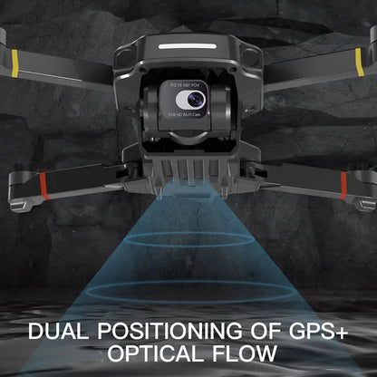 SJRC F5S Pro+ 4K Drone 2-Axis Gimbal GPS 3KM 5G WiFi Brushless Foldable Quadcopter RTF