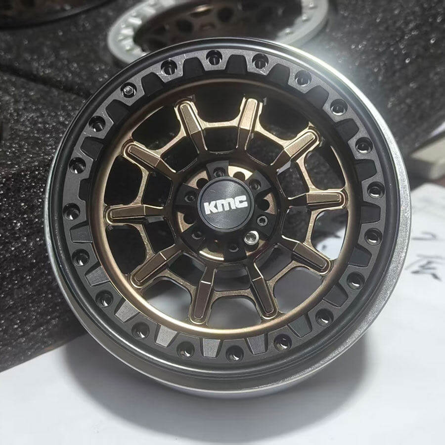 CROSSRC EMO XX XXL 1/6 RC Crawler 3.5-inch Metal Wheel Hub Mod Accessory 4 Sets
