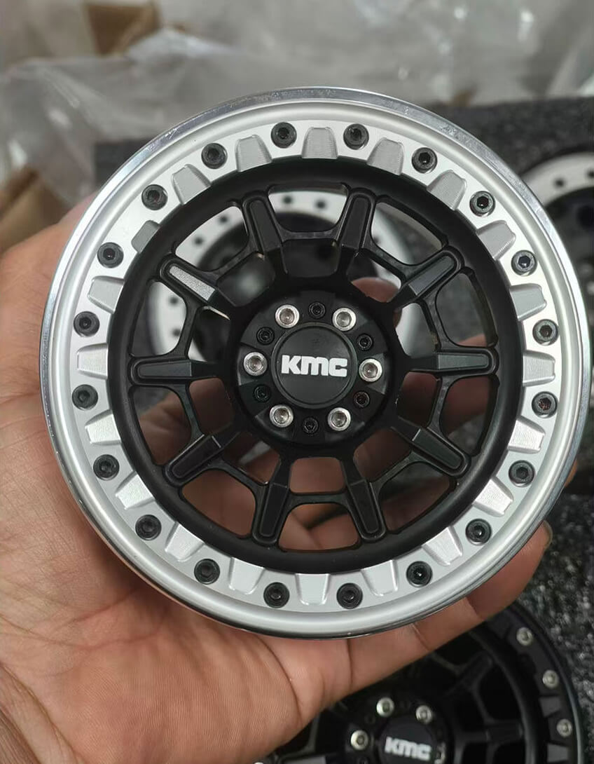 CROSSRC EMO XX XXL 1/6 RC Crawler 3.5-inch Metal Wheel Hub Mod Accessory 4 Sets