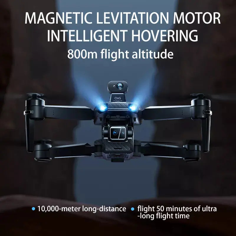 SMRC S840 PRO Carbon Fiber 8K Drone 3-Axis Gimbal EIS Camera Intelligent Obstacle Avoidance 5G GPS Quadcopter with Screen Remote Control