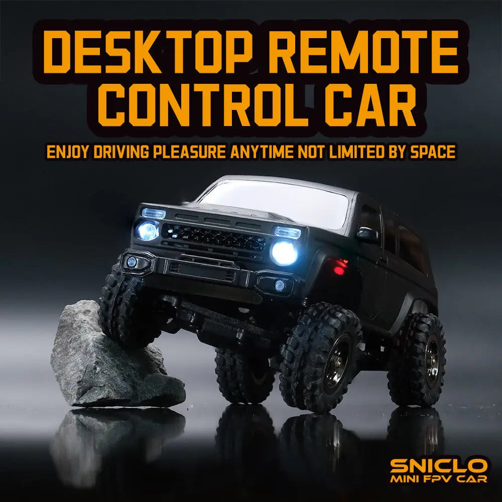 SNICLO Enano Niva 1:43 8031 RC Off-Road Vehicle Simulated Lighting Climbing FPV Goggle Toy Car