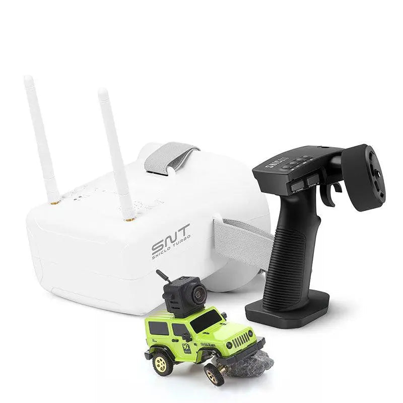 SNICLO SNT 1/64 Scale 3010 Off-Road RC Climbing Vehicle FPV Goggle Simulated Lighting Toy Car