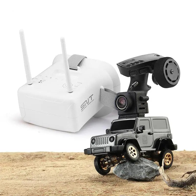 SNICLO SNT 1/64 Scale 3010 Off-Road RC Climbing Vehicle FPV Goggle Simulated Lighting Toy Car