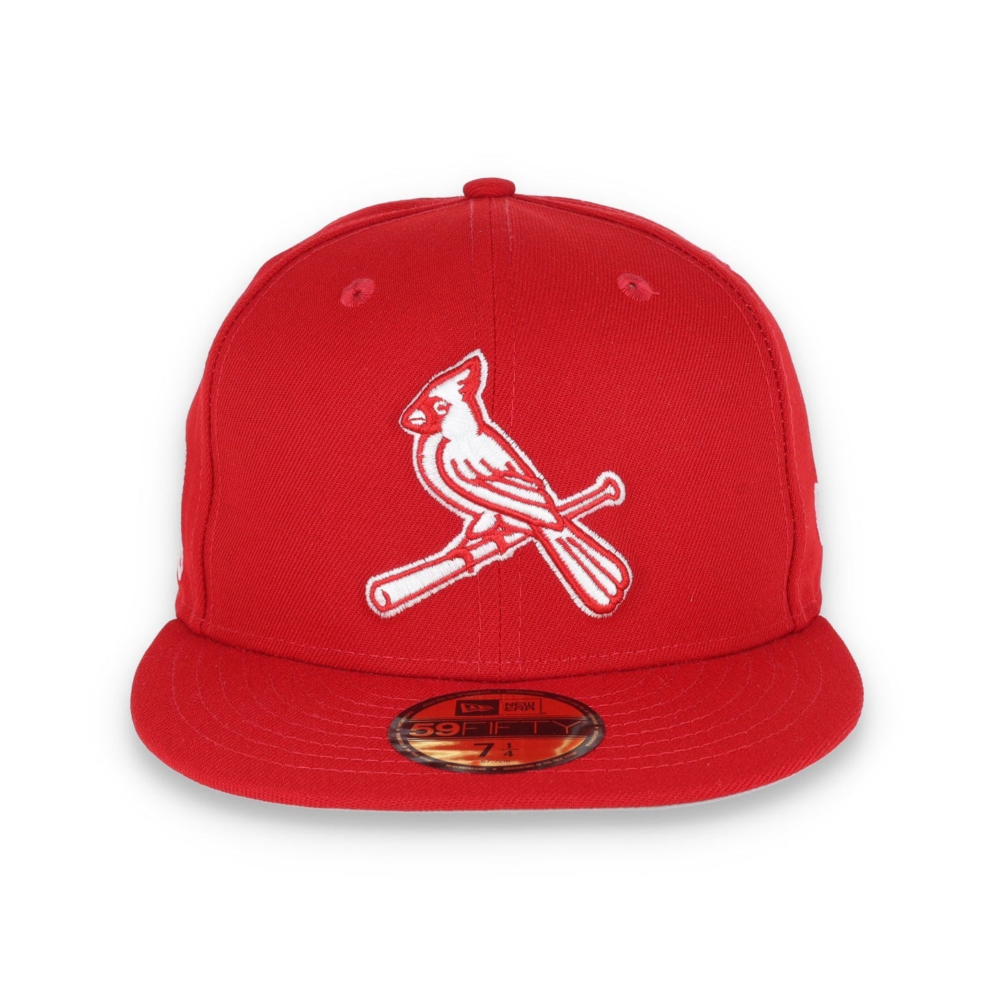 New Era St. louis Cardinals Side Patch 2006 World Series 59fifty Fitted Hat-Scarlet