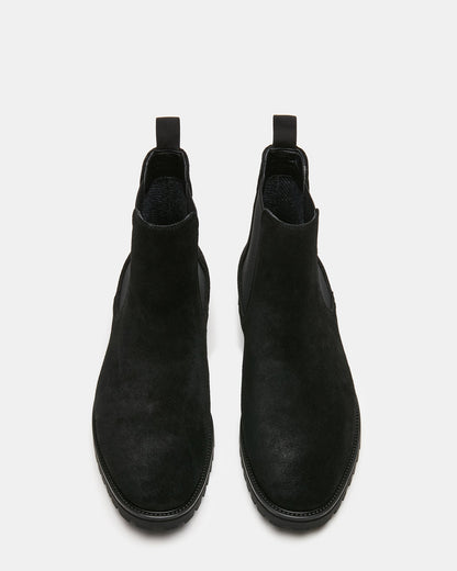 AUGUST BLACK SUEDE