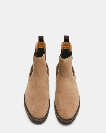 AUGUST TAUPE SUEDE