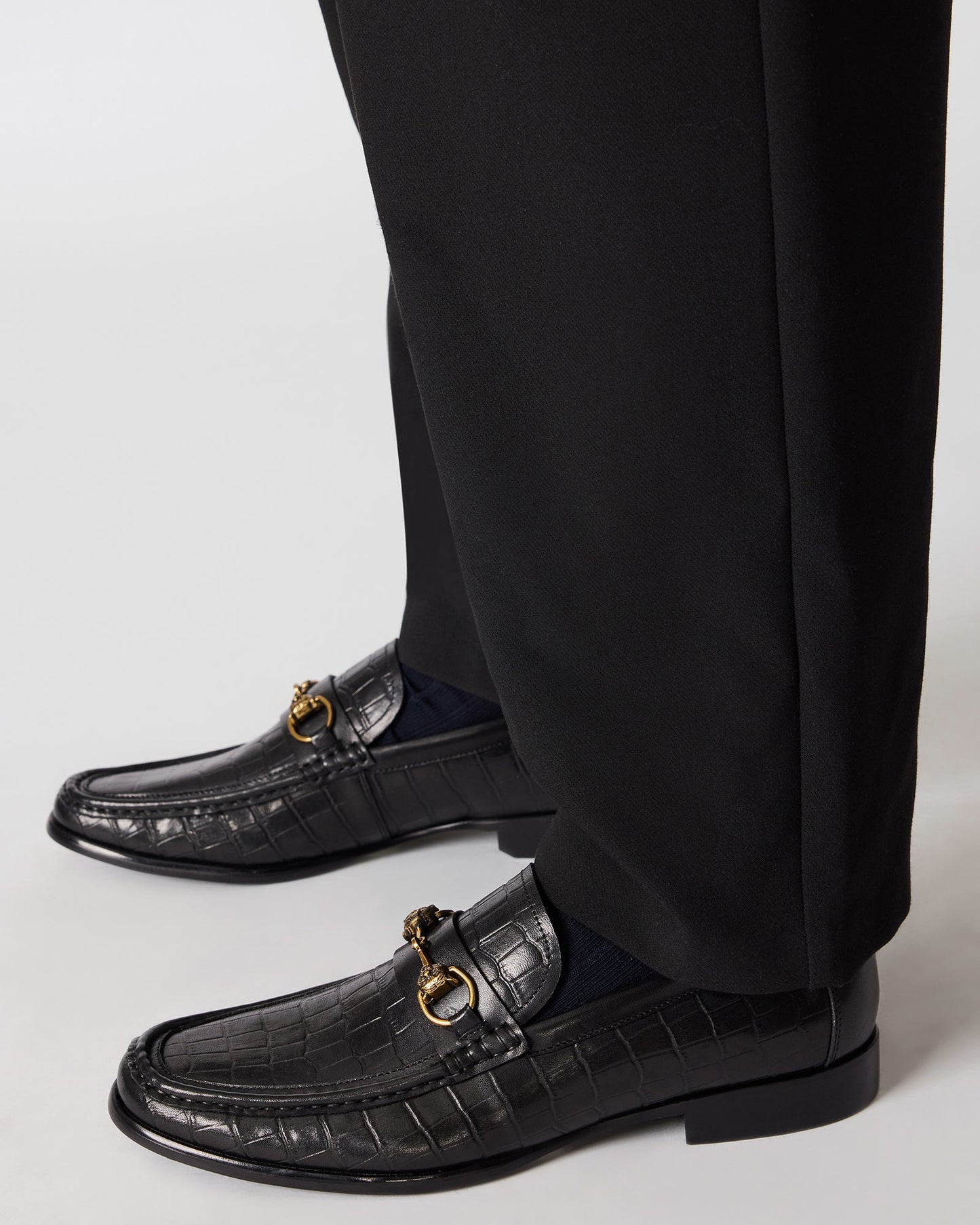 BROOKLYN BLACK CROCODILE