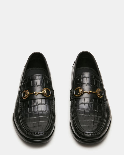 BROOKLYN BLACK CROCODILE
