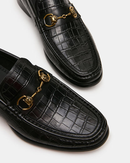 BROOKLYN BLACK CROCODILE