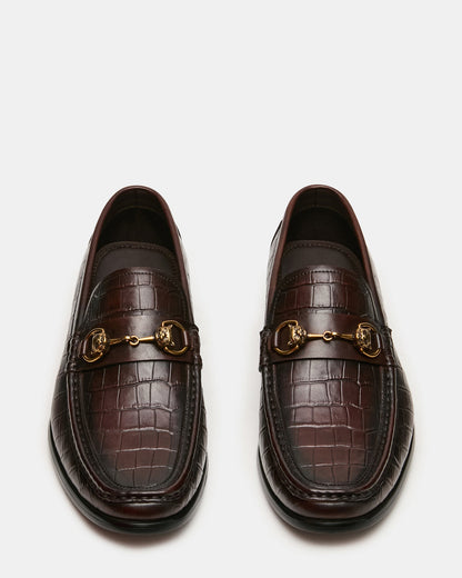 BROOKLYN BROWN CROCODILE