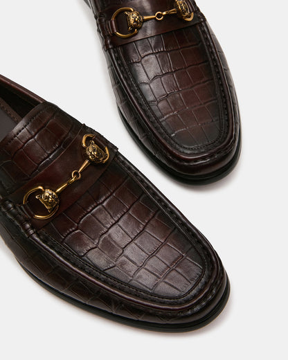 BROOKLYN BROWN CROCODILE