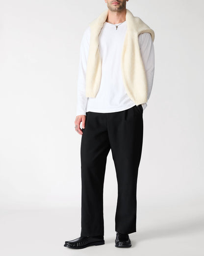 CELESTINO BLACK LEATHER