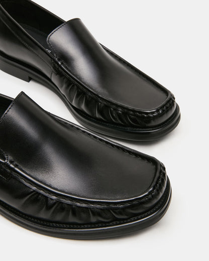 CELESTINO BLACK LEATHER