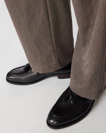 EZZO BLACK LEATHER