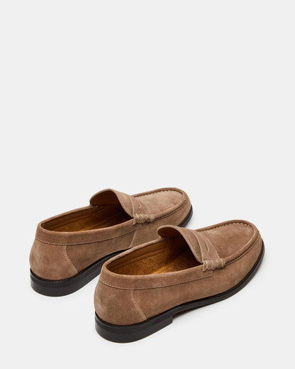 HUCKLE TAUPE SUEDE