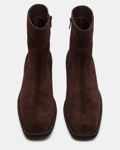 JOSCHI DARK BROWN SUEDE