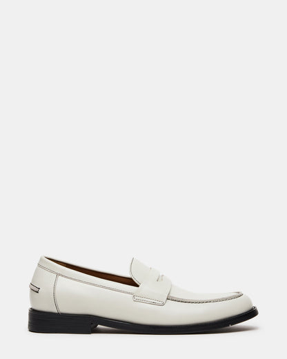 NATAN WHITE LEATHER