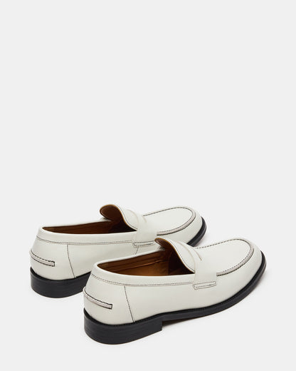 NATAN WHITE LEATHER