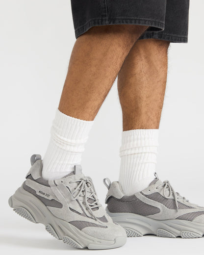 POSSESS GREY SUEDE