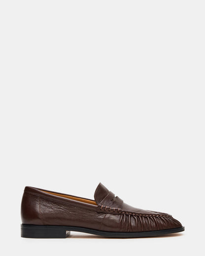 QUINCEY BROWN LEATHER