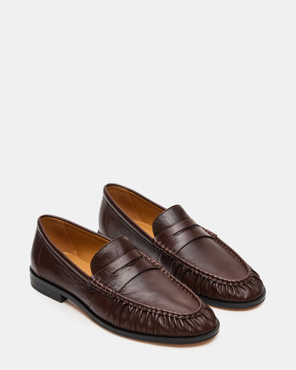QUINCEY BROWN LEATHER