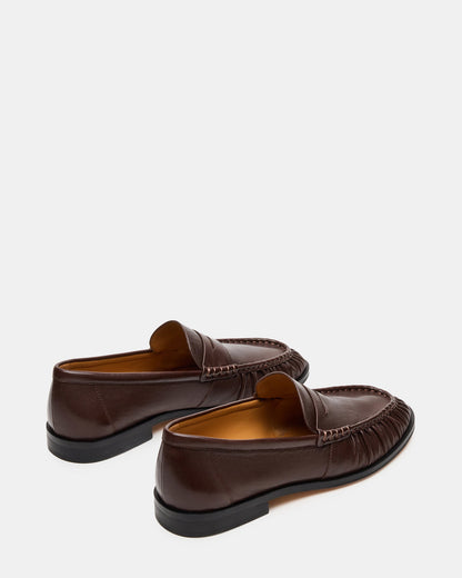 QUINCEY BROWN LEATHER