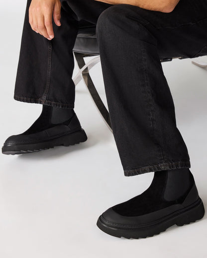 RYLAN BLACK SUEDE