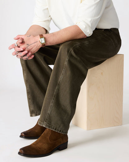 SANDERSON TAN SUEDE