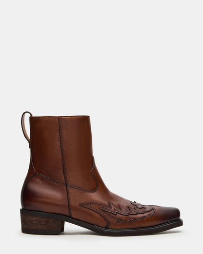SANTANA BROWN LEATHER