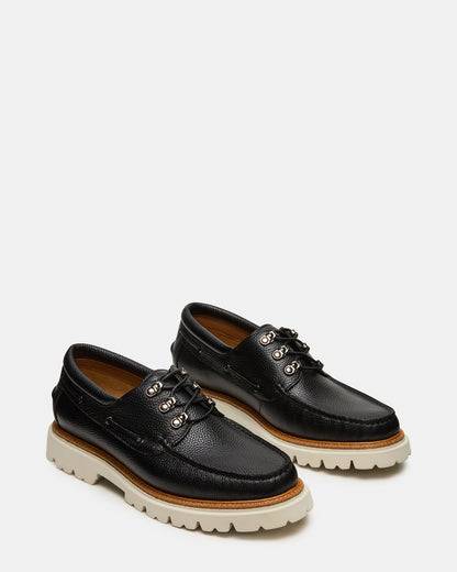 VICTOR BLACK LEATHER